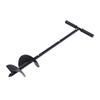 Manual Garden Hole Digging Drill Bit, Hand Drill Auger Post Hole Digger for Planting, Spiral Drill Planter for Bulb, Flower
