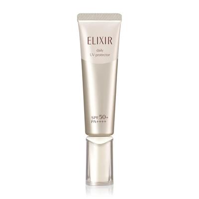 SHISEIDO ELIXIR White Day Care Revolution T+ SPF50 / PA ++++ emulsione giorno con massima protezione solare, 35 ml