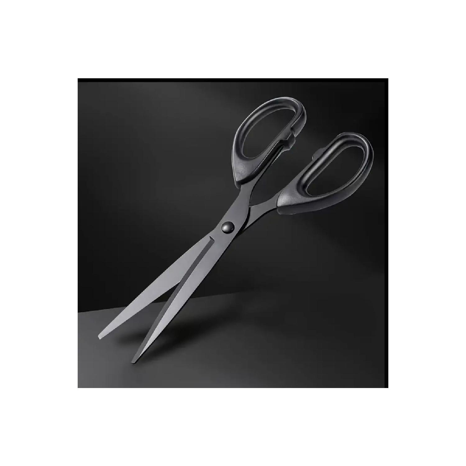 

Sharp Black Stainless Steel Scissors - Black Color