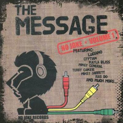 CD VARIOUS - Message: No Joke Volume 1 CD76494 No Joke Records 2007 US Reggae, Ska & Dub