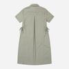 Diodi Camper Short Sleeve Dress - L.Khaki