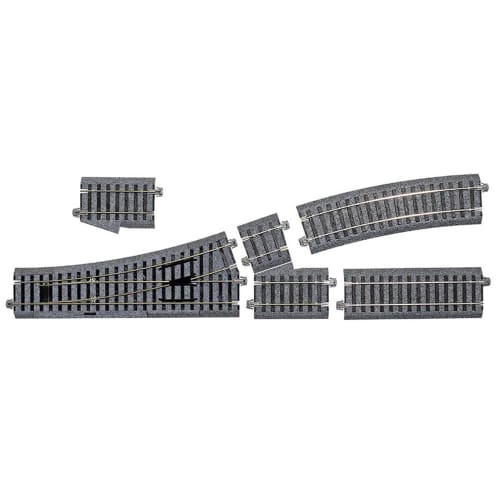 KATO HO Gauge Manual Points R550 Left 2-852 Model Train Supplies