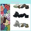 Sezamová ulice Kaws Cos Nosící panenka, Anime Trendy Figurka Velkoobchod 17cm, Materiál Pvc, Šedá