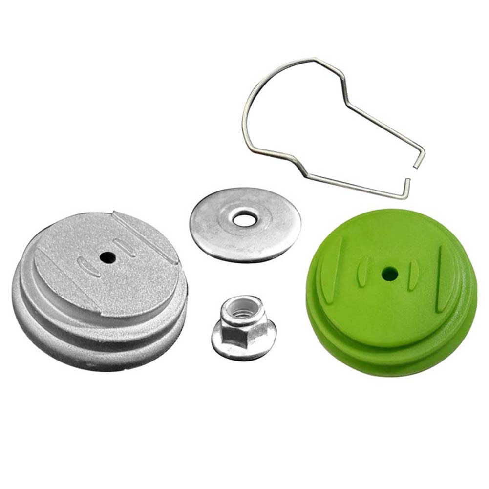 Lawn Maintenance 8*8*3cm Lithium Battery Mower Compatible Mower Base Kit Plastic Aluminum Base Easy Installation