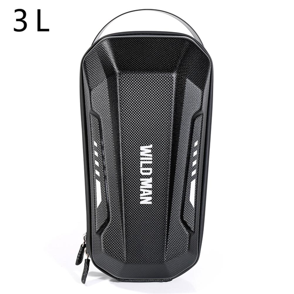 Cycling Hanging Bag Pannier Portable Front Storage Hanging Bag Hard Shell Large Capacity Night Reflective for M365 PRO 2