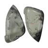 Pair for VW Golf MK8 GTI GTD Side Mirror Covers Caps ( Forged Carbon Look)   2022 VIII 8 R E-GOLF