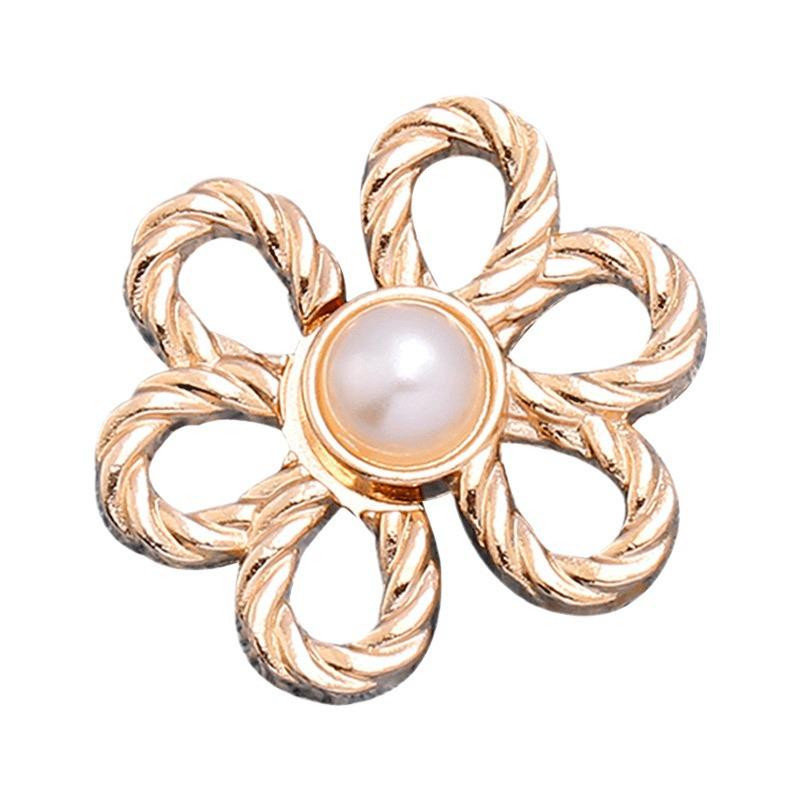 Verstellbare Blumennadel Taillenverengungsschnalle für Jeans