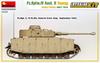 Miniart Scale German Army Panzer IV Vomag Early May Full Plastic Model MA35298 1/35 Ausf. H, Factory, Model, 1943, Interior, Kit,