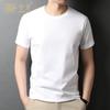 Men's 100% Cotton Round Neck Short Sleeve T-shirt