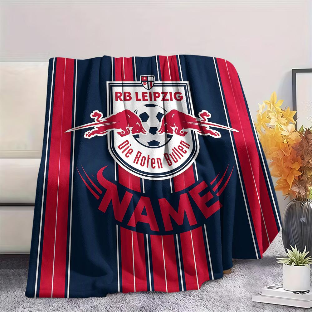 Custom Name RB Leipzig2 Flannel Blanket, High quality Comfortable for All Seasons, Home Decor, Warmth and Comfort