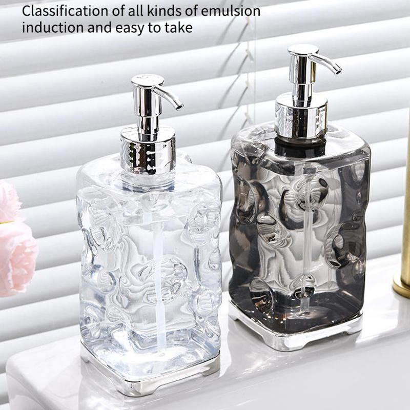 Soap Dispenser For Liquid Bathroom Empty Refill Subbottle Detergent Kitchen Press Type Hand Sanitizers Shower Gel Shampoo Bottle