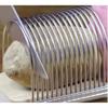 Kitchen Toast Bread Cutter Baking Tool Slicer Bread Maker Slicer Wooden Seat Toast Slicer