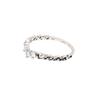 Silver-Plated Whorl Crown Ring - Swirl Design European & American Fashion, Valentine's Day Gift for Her