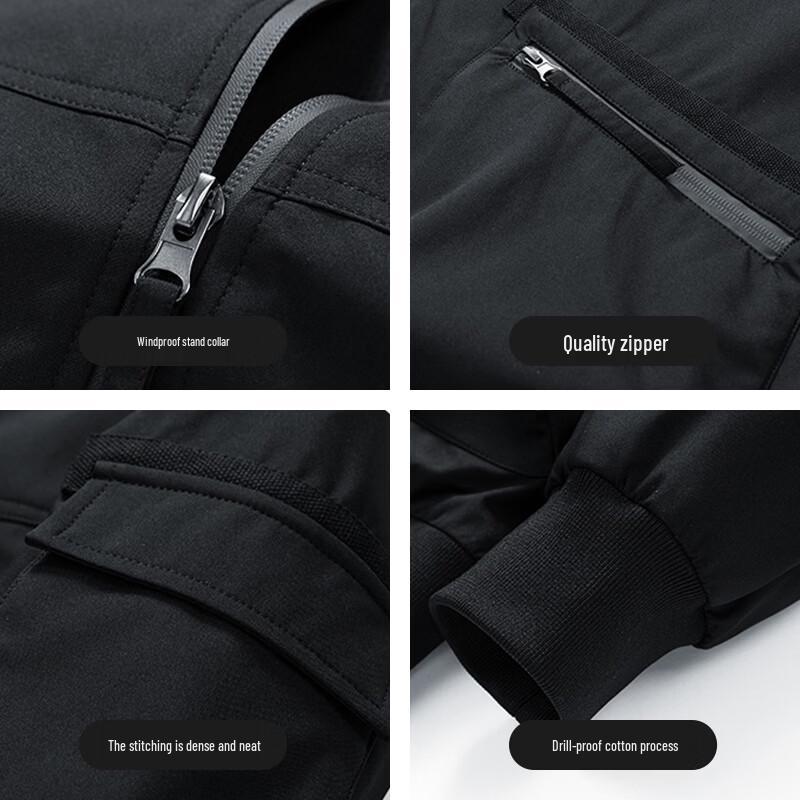 JEEP SPIRIT Men's Outdoor Windproof Bomber Jacket