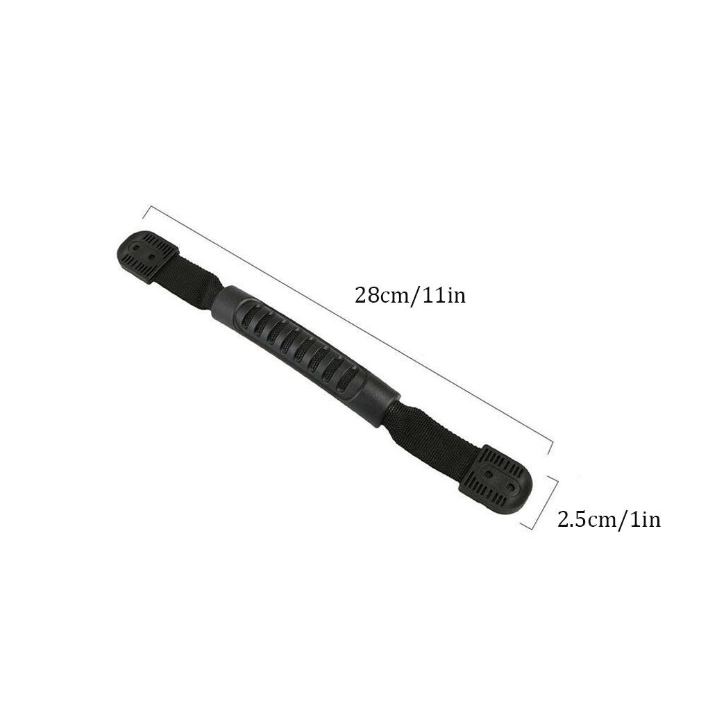 2pcs Kayak Carry Handle Nylon Rubber Non-Slip Canoeing Handle for Kayaking Boating Accessories
