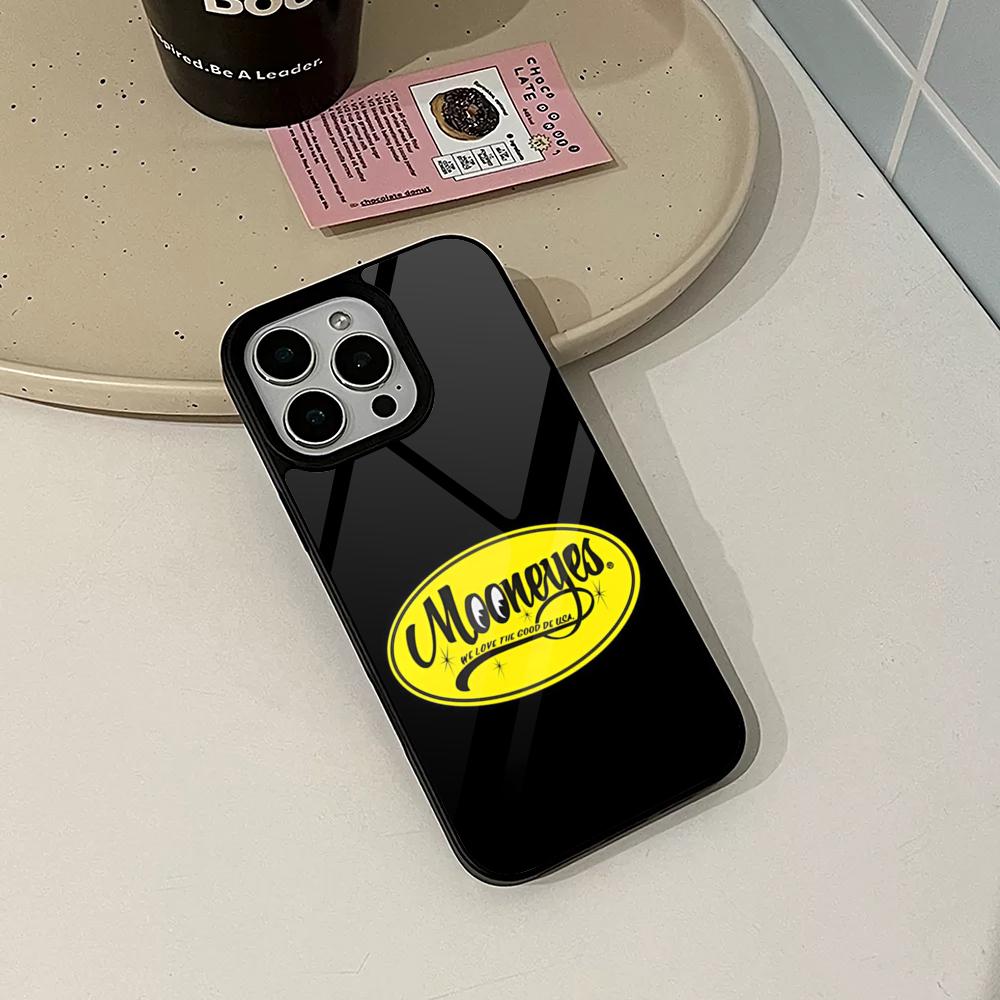 

Старая заправка Лунный глаз Лунный чехол для телефона для Iphone 17 16 15 14 Air 13 12 11 Pro Max Mini Plus Fundas Чехол PC+TPU iPhone 12 mini