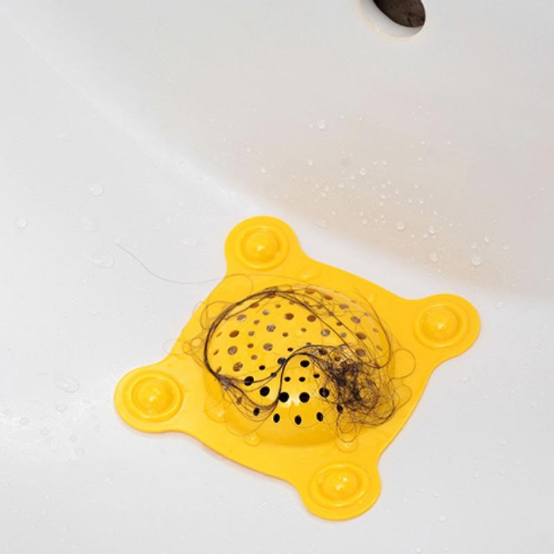 Press The Floor To Leak Water, Drain The Sewer, Prevent Insects and Deodorize The Floor Drain Cover, The Toilet Silicone Washbasin Sucker.