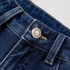 RAIN.CUN Women's Slim Straight Fleece-Lined Jeans