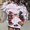 Disney Mickey Mouse Hoodie Fashion Women Kawaii Aesthetic Hoodie Couple Autumn Hoodie Sweatshirt