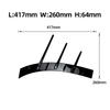 For Mercedes Benz C Class W206 C200 C260 C300 C43 AMG Line 2022+ Front Rear Side Wheel Eyebrows Fender Eyelid Brow Cover Trim