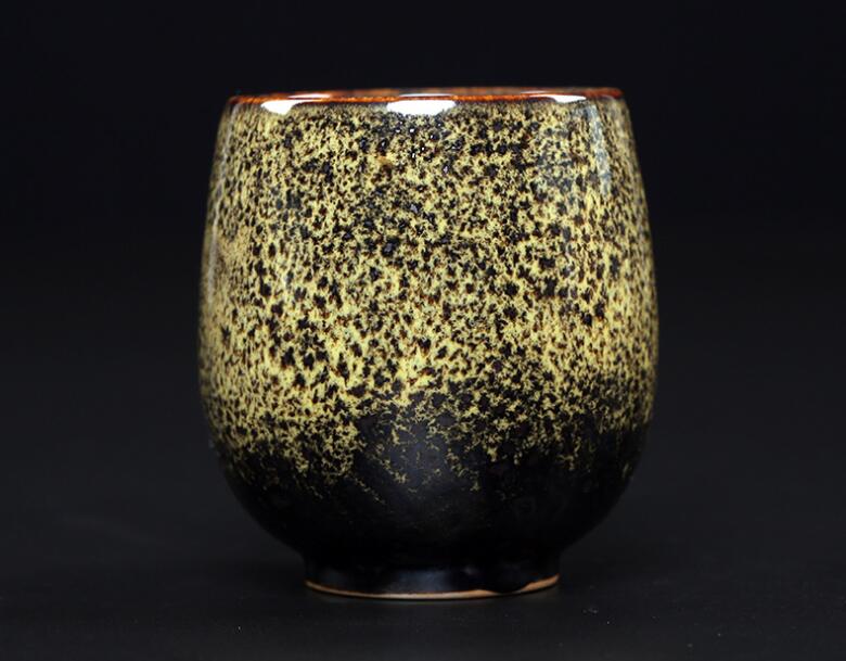 Wholesale Reusable 150ml Chinese Kung Fu Kiln Change Ceramic Home Tea Cup Japanese Style Ceramic Clay Tea Service Cup