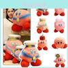 Adoráveis Pelúcias Super Macias de 32 cm Kirby Aventura Chef Morango Para Crianças e Colecionadores
