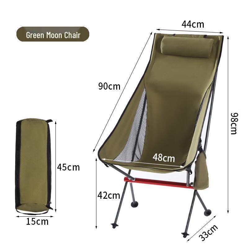 ZISIZ Outdoor Portable Folding Fishing Chair