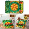 Colorful Snuffle Pad Feeding Mat For Various Dog Encourages Natural Foraging Instincts Through Scent Training Activity
