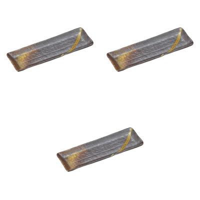 Setomonohonpo (Setomonohonpo) Set of 3 Streamer Serving Plates [25.8 X 8.7 X 1.7cm] | Ceramic Appetizer Plates