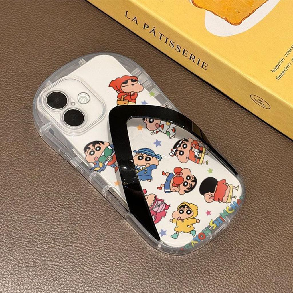 Creative Slippers Case for Apple 17AIR Protective Cover Airbag Anti-fall Goddess Simple Trendy Slippers Mobile Phone Case