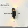 LED Spiral Double-Head Outdoor Wall Lamp, Waterproof Up/Down Light for Courtyard or Balcony