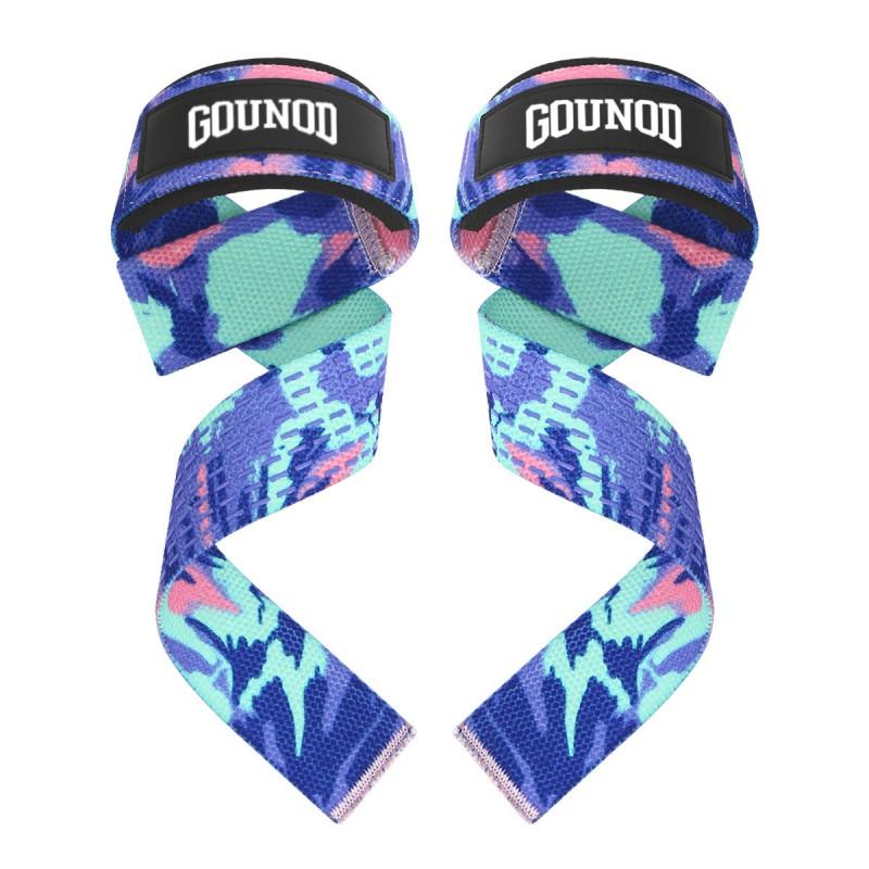 Fitness Wrist Support Strap With Non-Slip Silicone Grip Deadlift Pull-Up Weightlifting Training