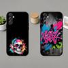 C-Cool Colorful Graffitiy Phone Case For Samsung Galaxy A91,80,73,72 ,71,53,52,32 ,31,22,21s,20,Soft Black Case