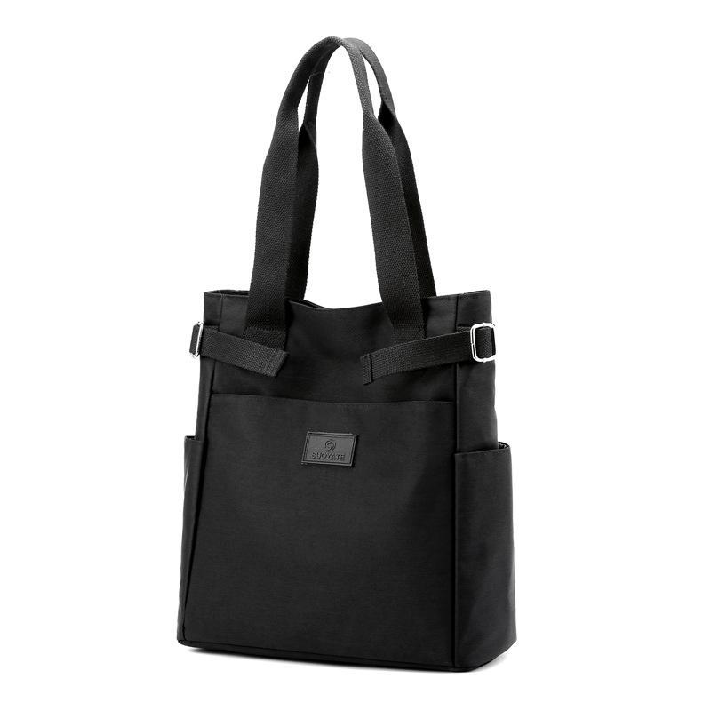 New women's bag, canvas bag, women's shoulder bag, Japanese bag, women's large-capacity nylon bag, casual versatile bag