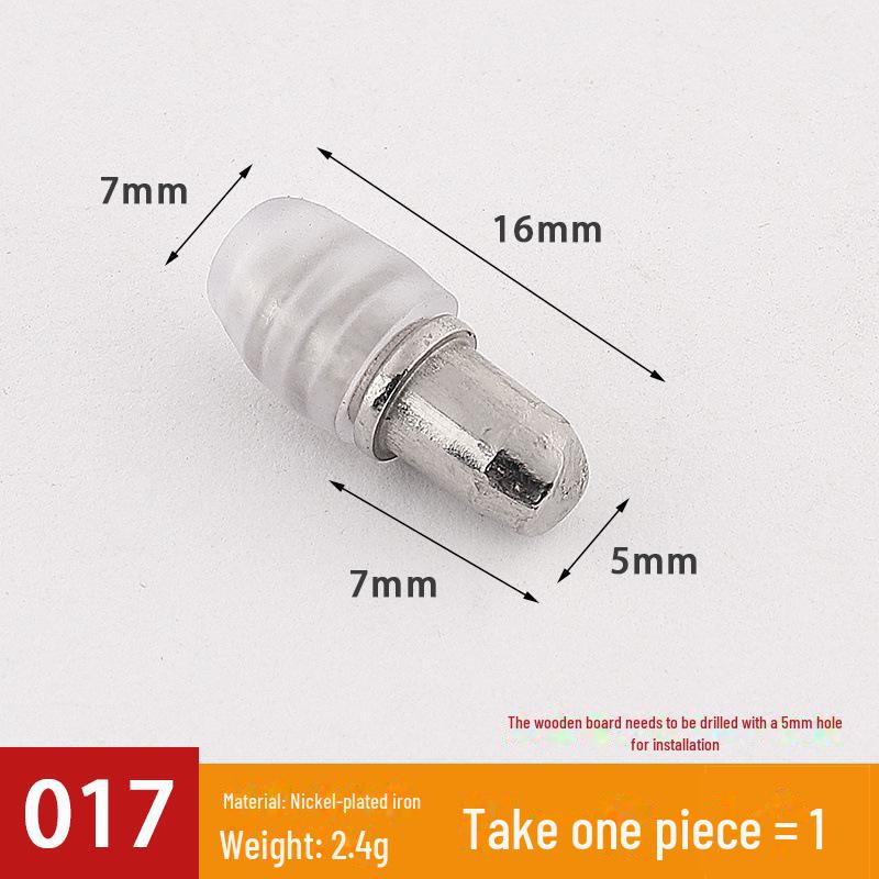 Transparent Movable Wardrobe Panel Bracket for Glass or Wooden Partition