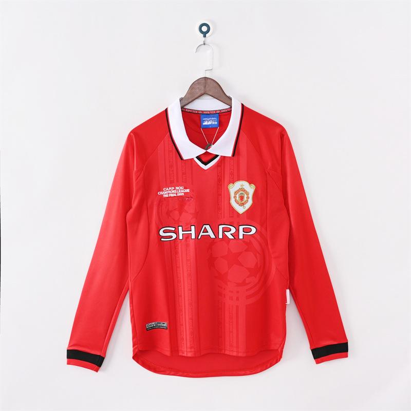 Manchester United Retro-Trikots Sporttrikots gibt es in verschiedenen Stilen, und das WM-Fußballtrikot ist ein Haarhersteller.