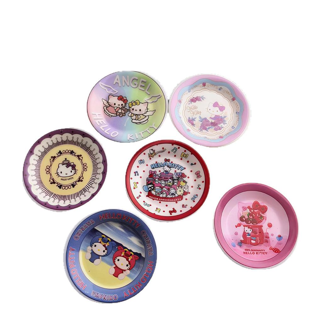 Cartoon Hello Kitty DIY Resin Plate Ornament Accessories