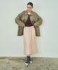 CITTA Utility Signature See-Through Layered Skirt_Cts613 (Orange Pink)