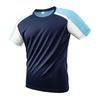 Maglietta ad Asciugatura Rapida da Uomo in Seta di Ghiaccio Sportiva a Maniche Corte Rete Allenamento Corsa Fitness Top Casual