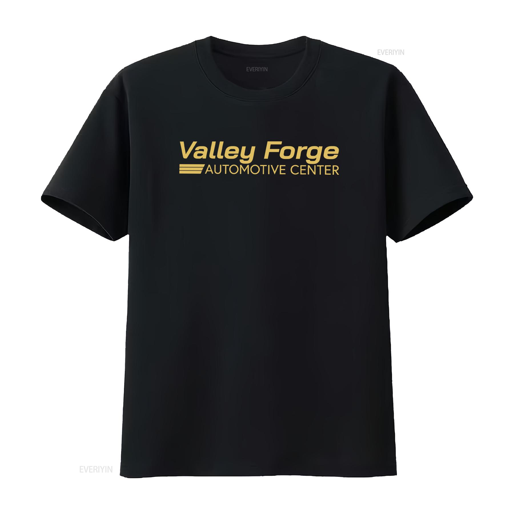 

Valley Forge Automotive Center T Shirt Car And Tires Store Merch Funny Tv Show Design High Quality vintage Washed Slightly 4XL