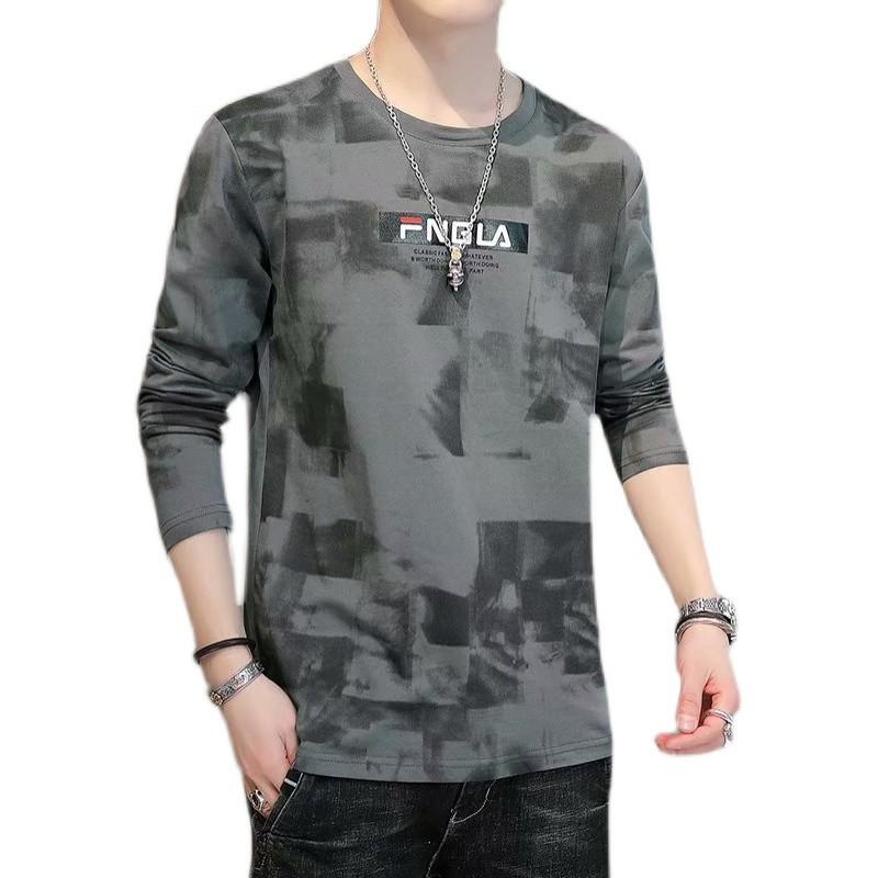 Men's Outdoor Wear-Resistant Long-Sleeve T-Shirt - Versatile Spring/Summer Thin Bottom Shirt