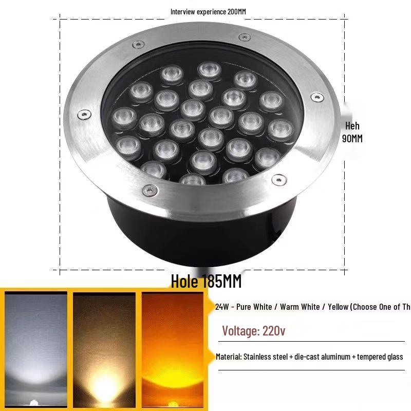 Mengpao LED Embedded Ground Light
