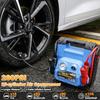 1800A Car Jump Starter with Air Compressor 20000mAh 12V Battery Pack Booster 6.0L Gas/Diesel 260 PSI Tire Pump Multi-Function J