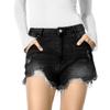 Women's Denim Versatile High Waist Fashionable Shorts