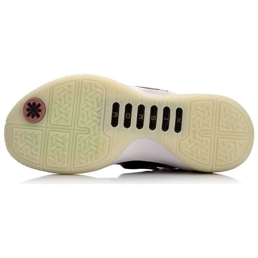 Li Ning WOW 6 Comfortable Non Slip Lightweight Low Top Basketball Shoes Men's Rose Pink ABAM089-82