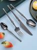 30/40/60pcs Flatware Set Stainless Steel Dinnerware Tableware Knife Fork Coffee Spoon Kitchen Dinner Cutlery Dishwasher Safe