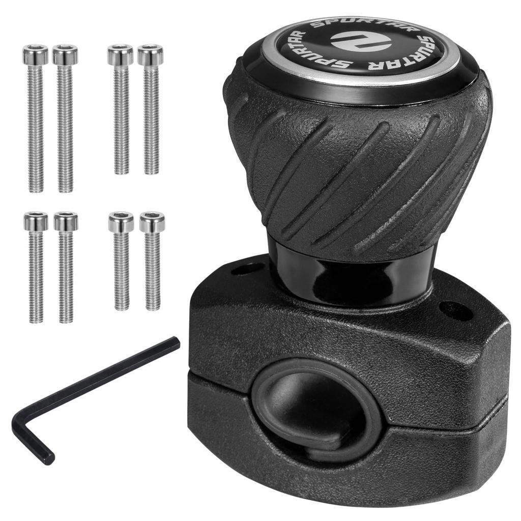 SPURTAR Steering Wheel Spinner, Steering Spinner Knob, Built-in Bearing, 360 Degree Rotation, Steering Wheel