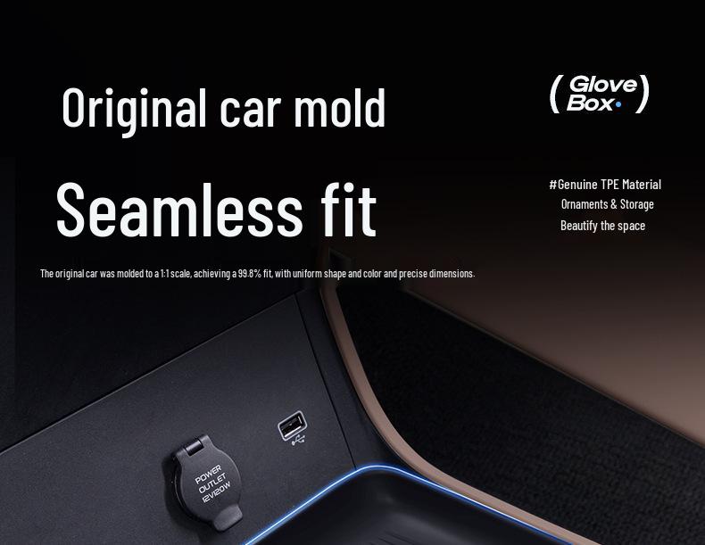 Zhiji LS9 Pudełko do przechowywania podłokietnika konsoli środkowej - Akcesorium do modyfikacji samochodu