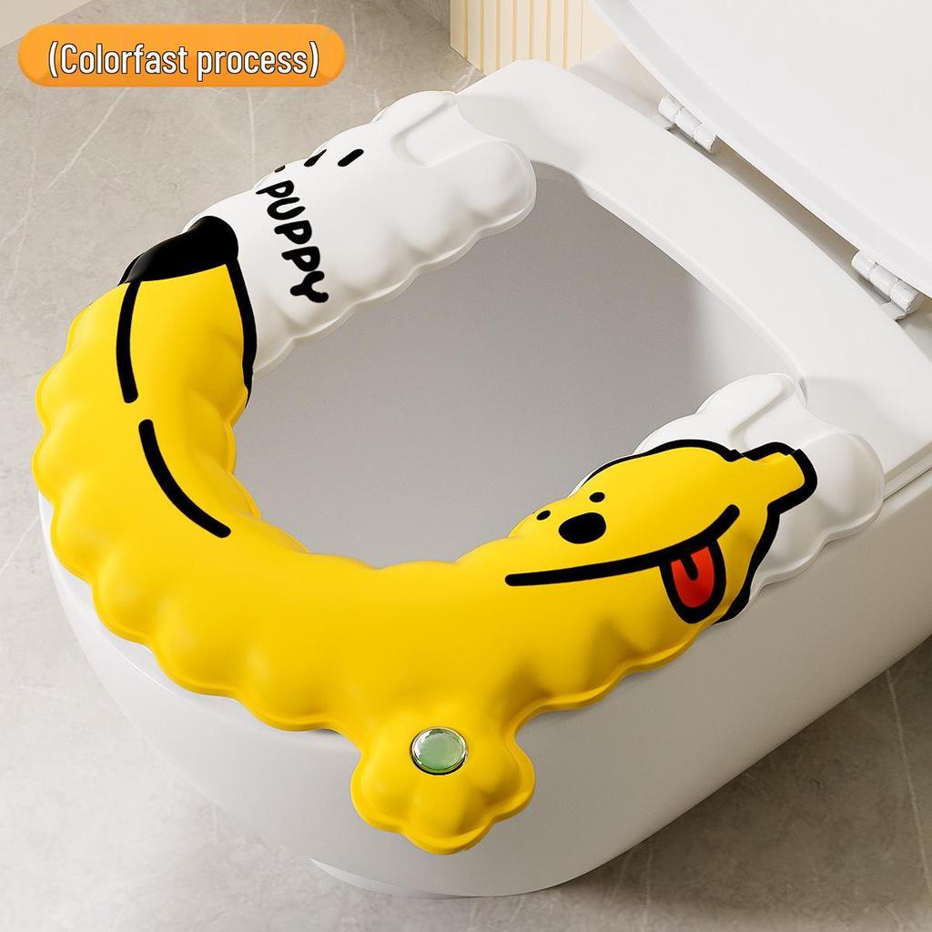 Waterproof Thickened Aromatherapy Toilet Seat Cushion - Universal Fit for All Seasons 2025