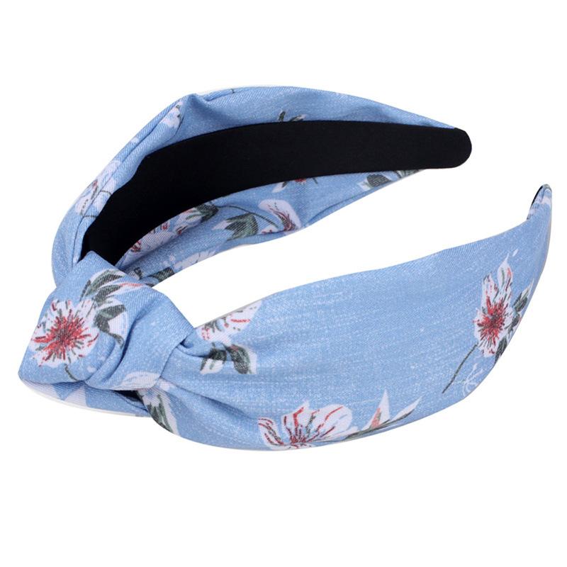 Высококачественная новая тканевая повязка на голову в корейском стиле, узловая простая повязка, корейская маленькая свежая повязка, аксессуары для волос